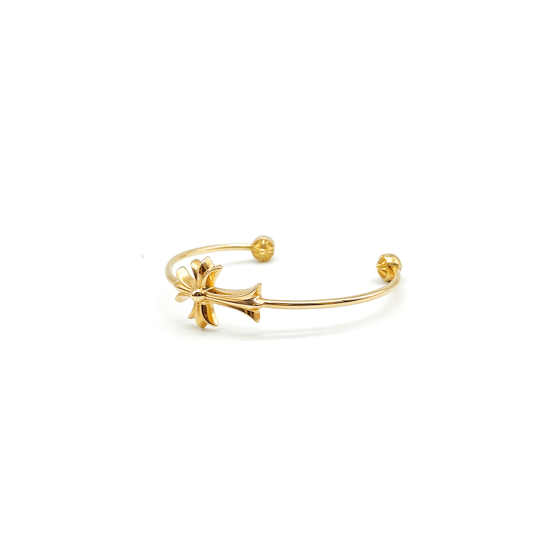 Chrome Hearts Chrome Hearts 22K Gold Cross Bracelet Size ONE SIZE - 3 Thumbnail