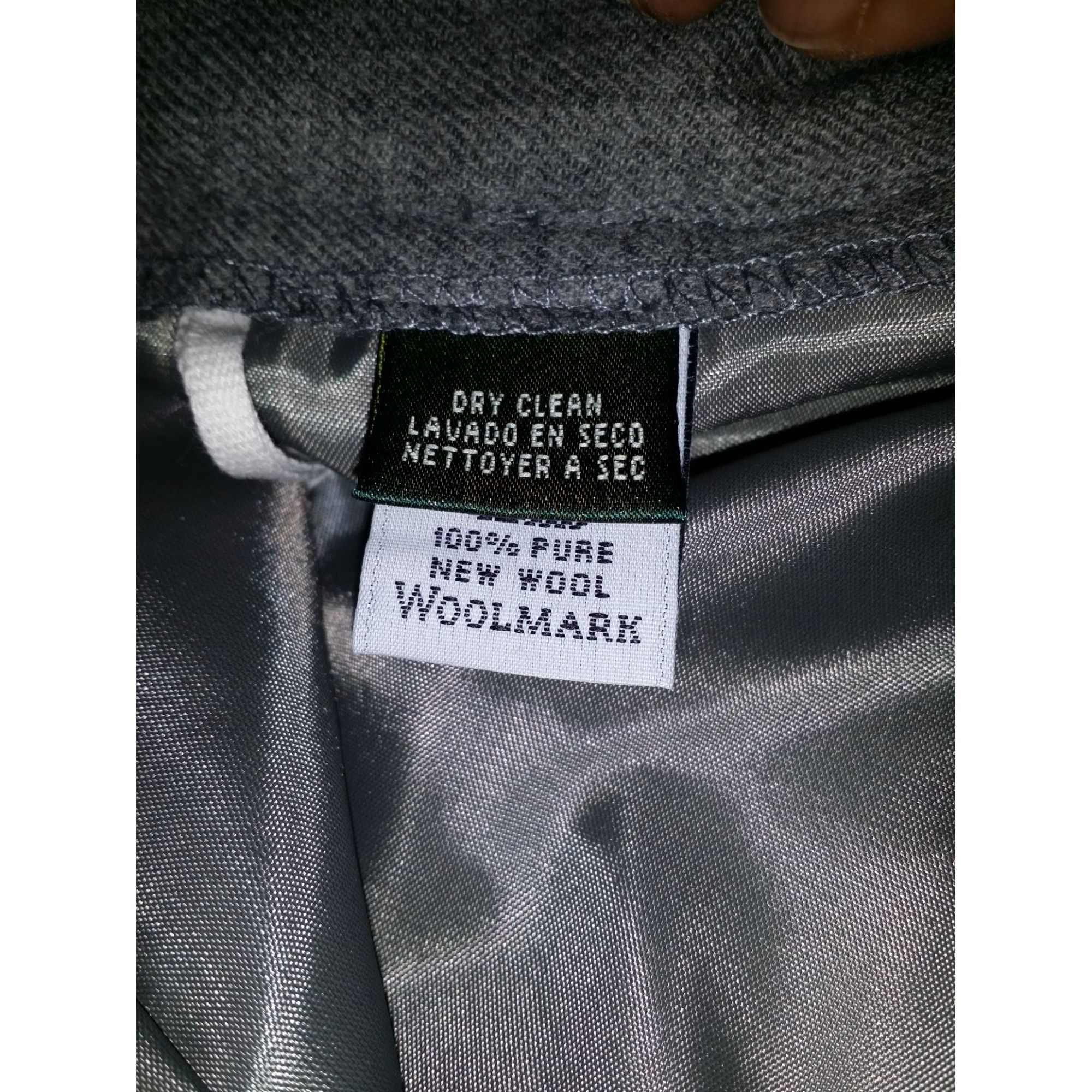 Lauren Ralph Lauren Lauren Ralph Lauren Wool Pants Women Sz 12 Gray Pleated Work Size 34" / US 12 / IT 48 - 9 Thumbnail