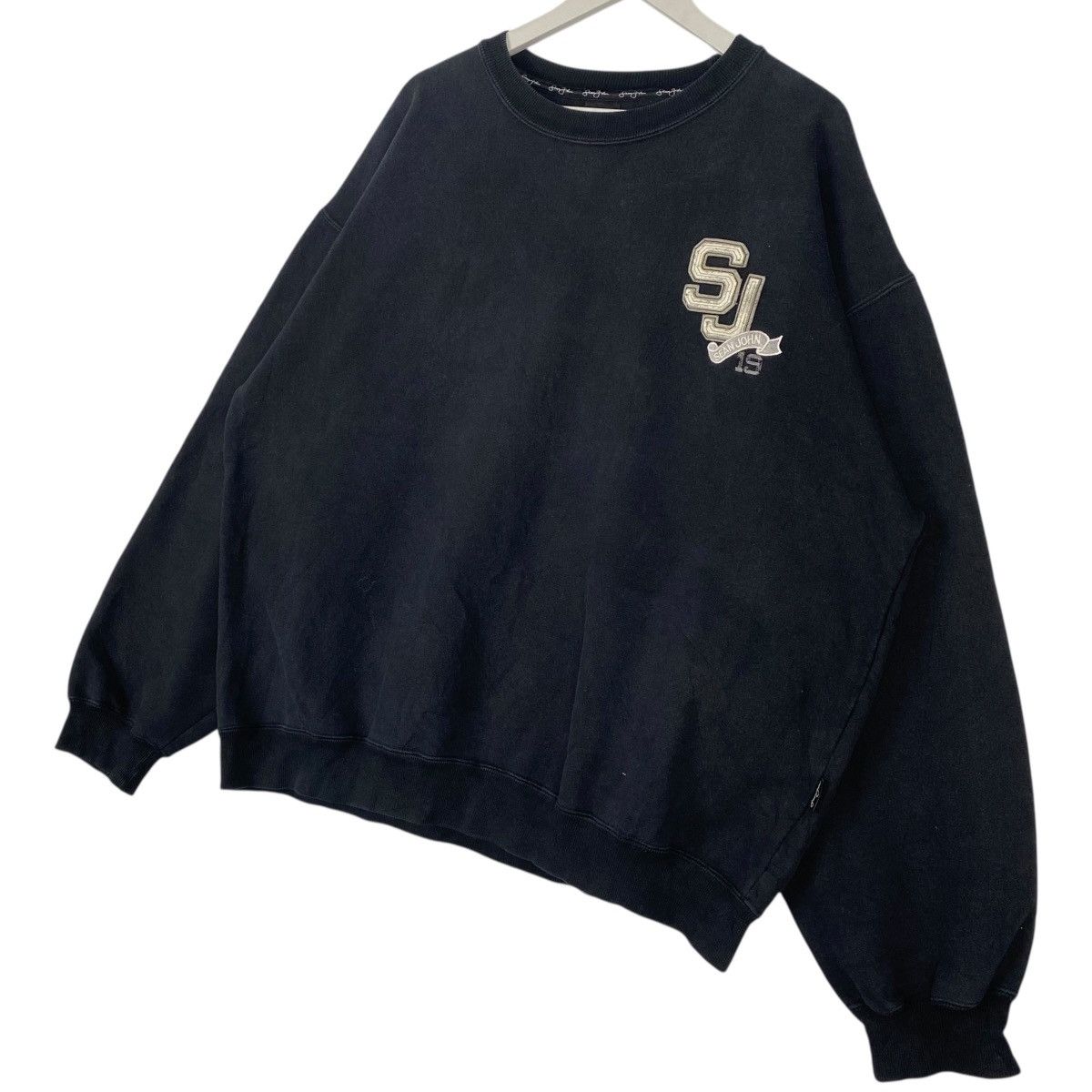 Other Vintage Sean John Sweatshirt Crewneck Black Oversize Hip Size US XL / EU 56 / 4 - 2 Thumbnail