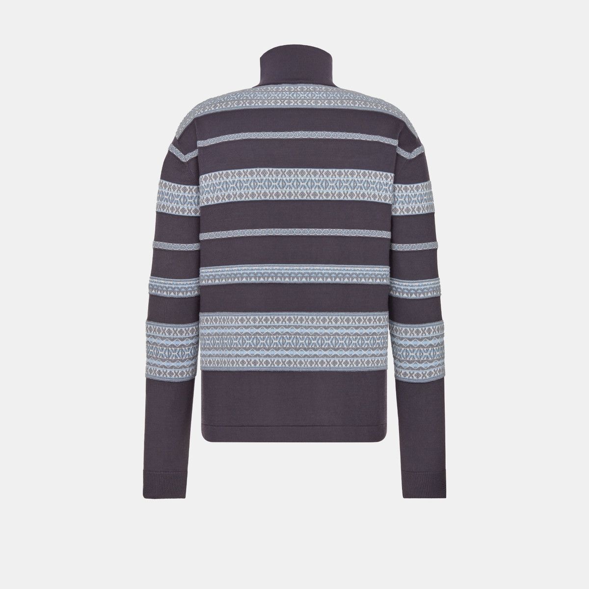 Dior o1bcso1str0226 CD Diamond Mock Neck Sweater in Grey Size US M / EU 48-50 / 2 - 2 Thumbnail
