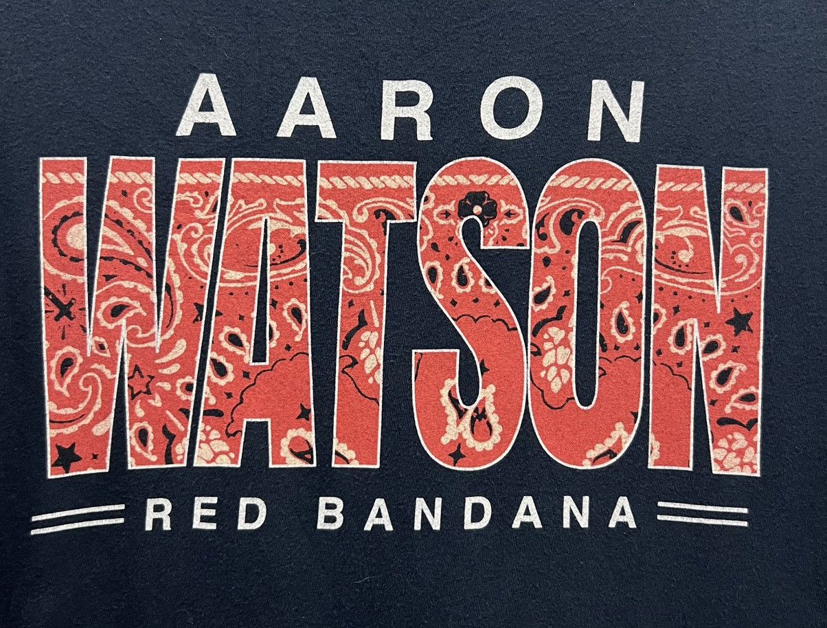Vintage VINTAGE AARON WATSON RED BANDANA SHIRT Size US L / EU 52-54 / 3 - 3 Thumbnail
