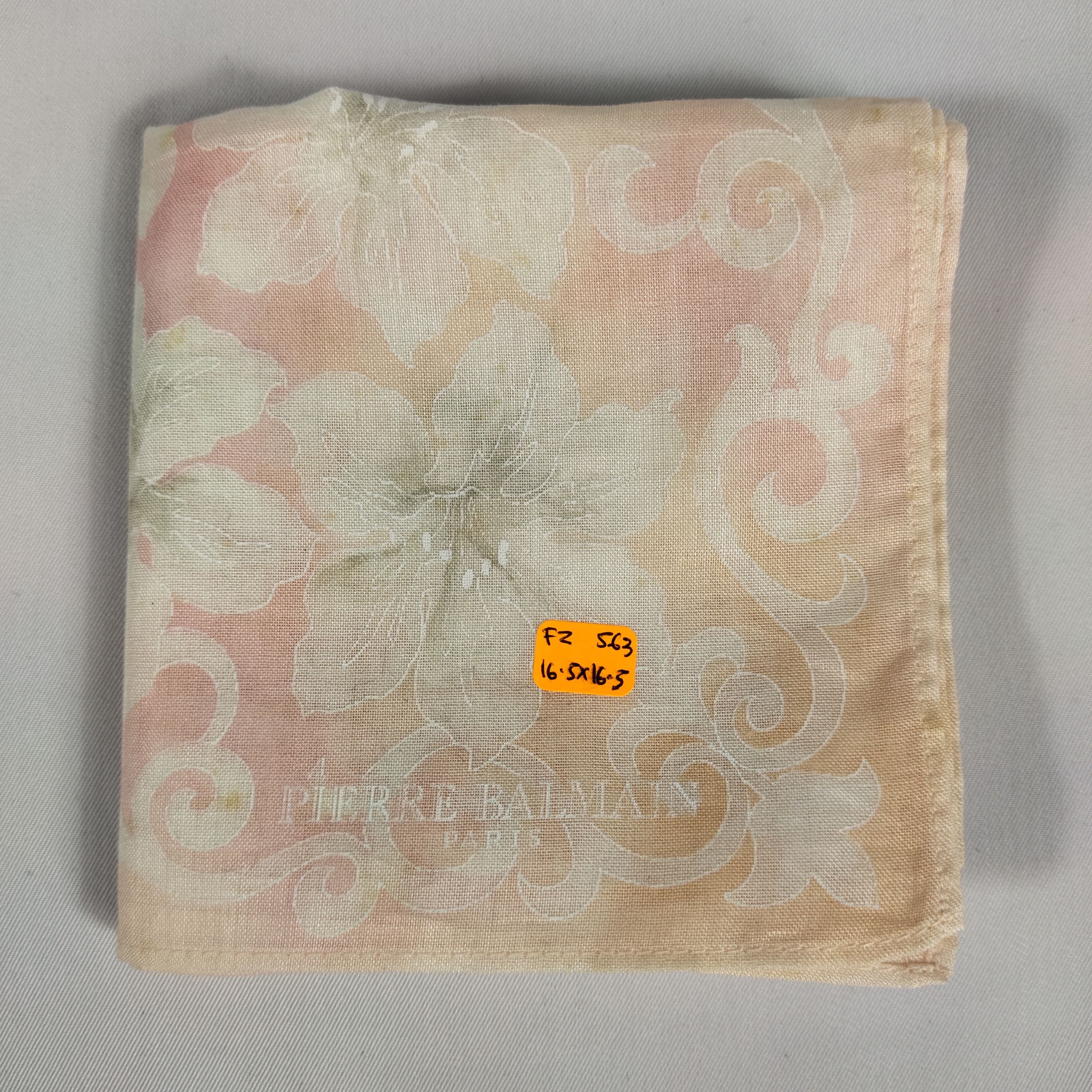 Pierre Balmain × Vintage Pierre Balmain Handkerchief / Neckerchief / Bandana FZ563 Size ONE SIZE - 2 Thumbnail