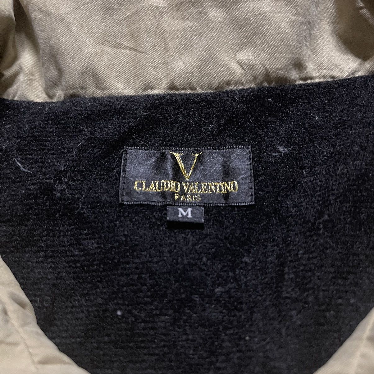Japanese Brand Vintage Claudio Valentino nylon jacket Size US L / EU 52-54 / 3 - 7 Thumbnail