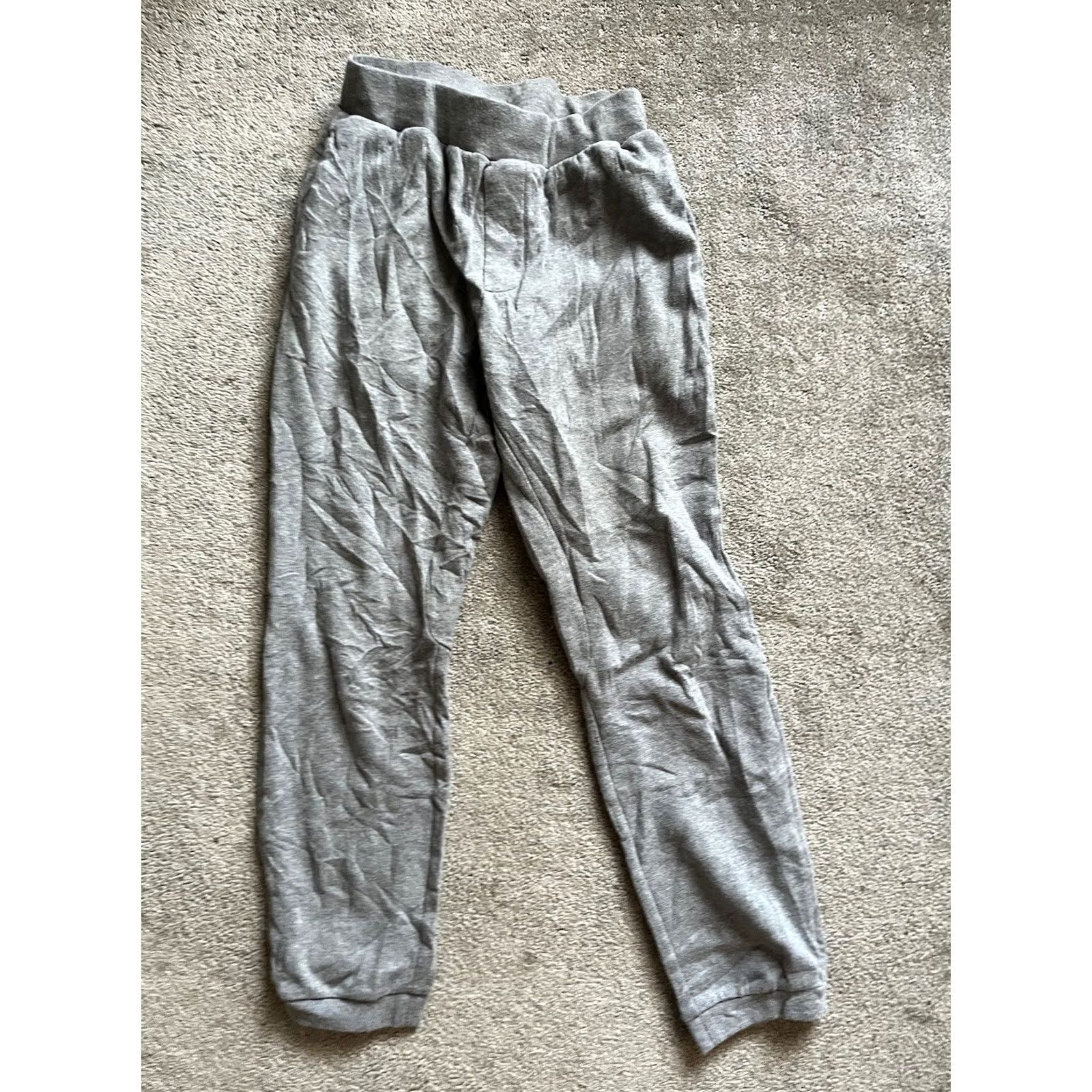 Gap GAP GAPFIT Drawstring Solid Jogger Gray XS Mens Pants Regular 27in Inseam Cotton Polyester Spandex Jogger Size US 27 - 2 Thumbnail