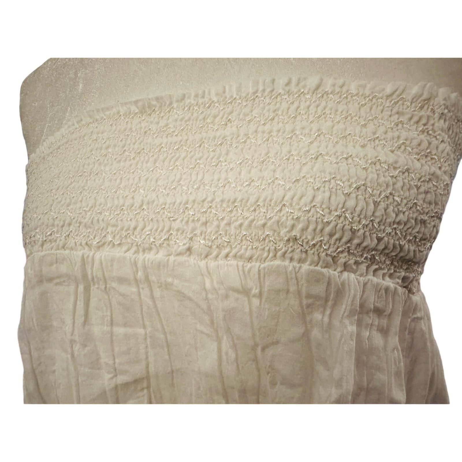 Sundry Sundry Strapless White Cotton Dress, Size Small, NWOT Size S / US 4 / IT 40 - 3 Thumbnail
