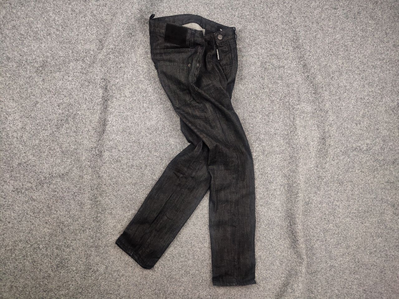 Dsquared2 Dsquared2 luxury Design Dark graphite Denim Straight jeans Size US 31 - 1 Thumbnail