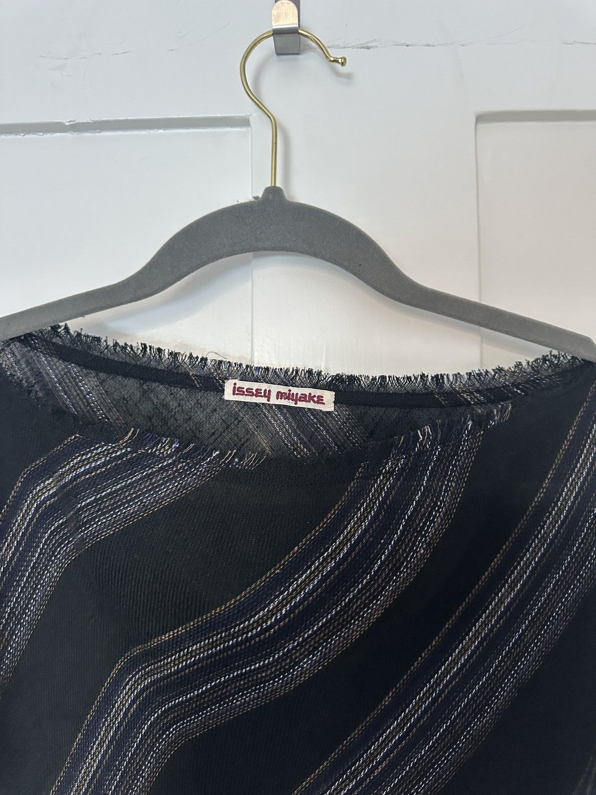Issey Miyake Issey Miyake Black Blouse Linen Size M / US 6-8 / IT 42-44 - 1 Thumbnail