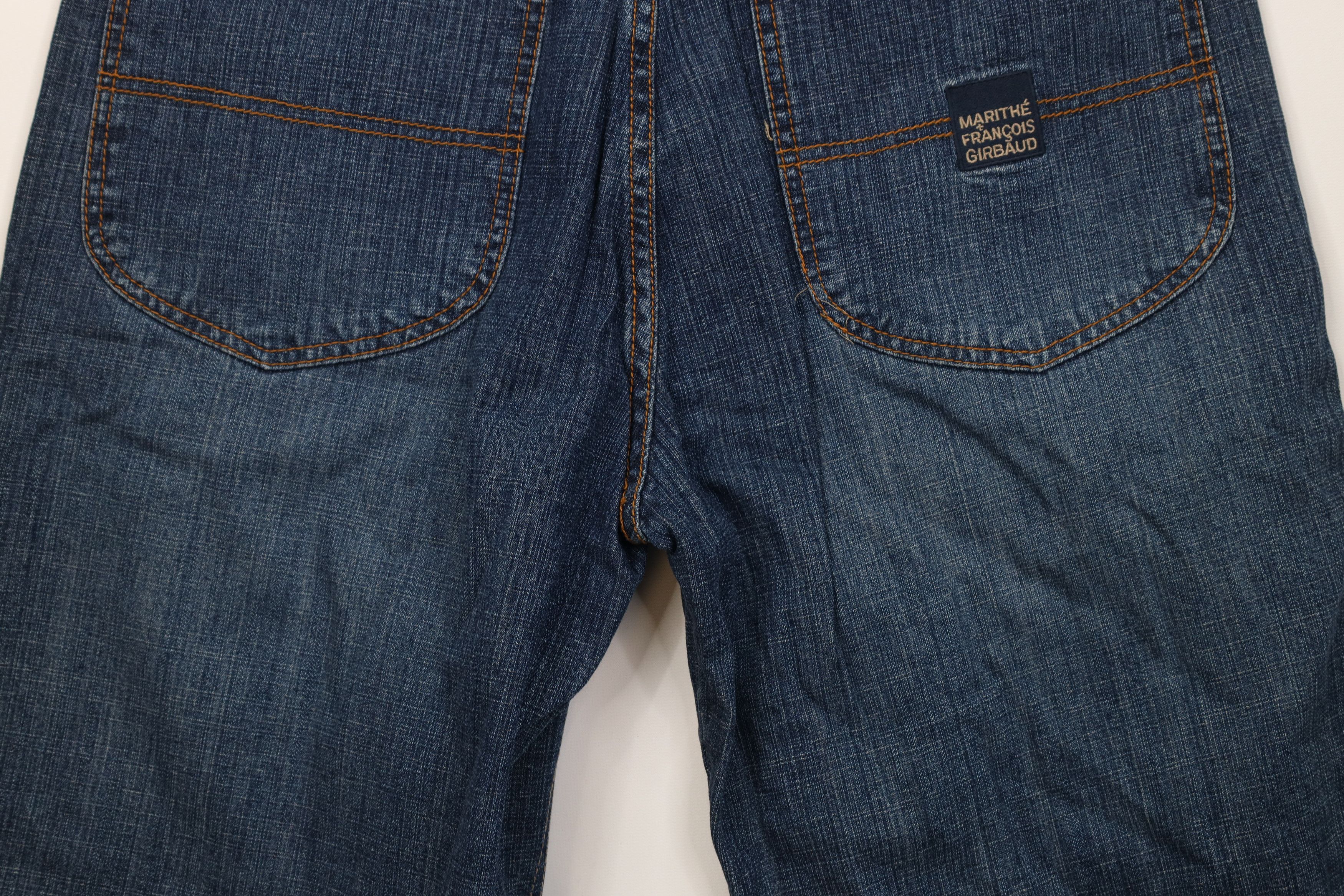 Marithe + Francois Girbaud Deadstock Vintage 90s Marithe Francois Girbaud Denim Shorts Size US 32 / EU 48 - 13 Thumbnail
