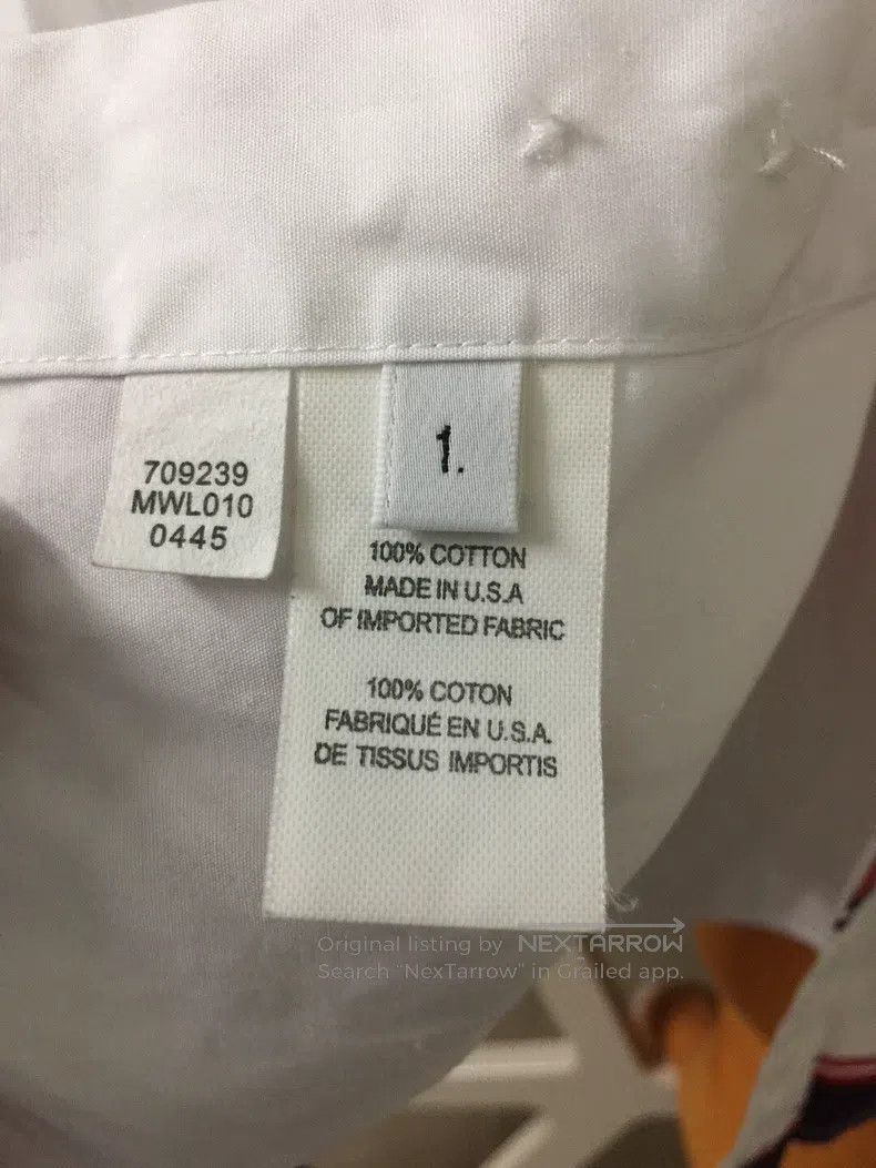 Thom Browne Thom Browne Shirt Size US S / EU 44-46 / 1 - 4 Thumbnail