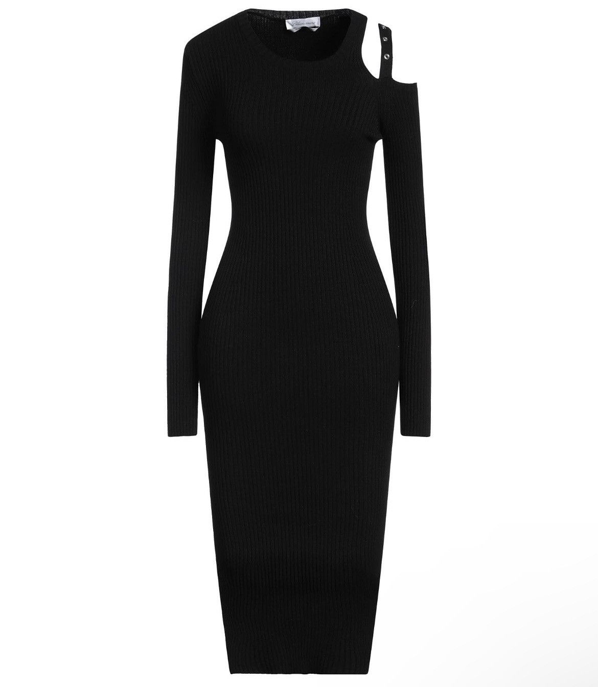 Blumarine Blumarine One Shoulder Knitted Dress Original Price $1225 Size M / US 6-8 / IT 42-44 - 1 Thumbnail