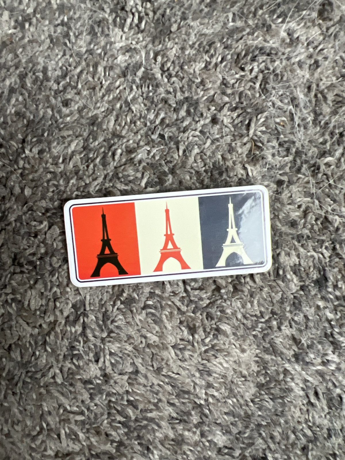 Hypebeast × Vintage Eiffel Tower French Flag Sticker Size ONE SIZE - 1 Thumbnail