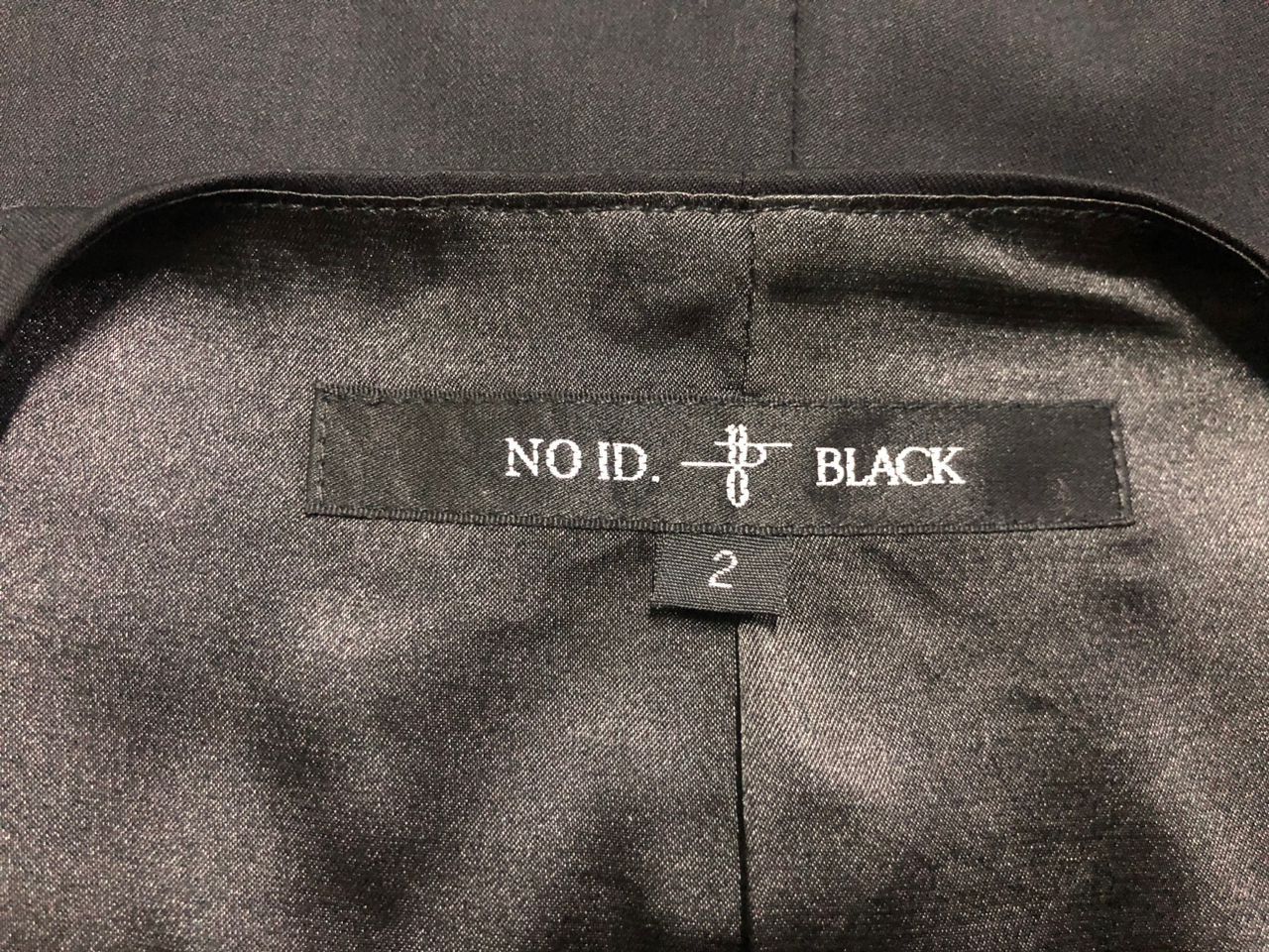 If Six Was Nine No Id Double Layer Black Vest Zipper Jacket Seditionaries Size US M / EU 48-50 / 2 - 17 Thumbnail