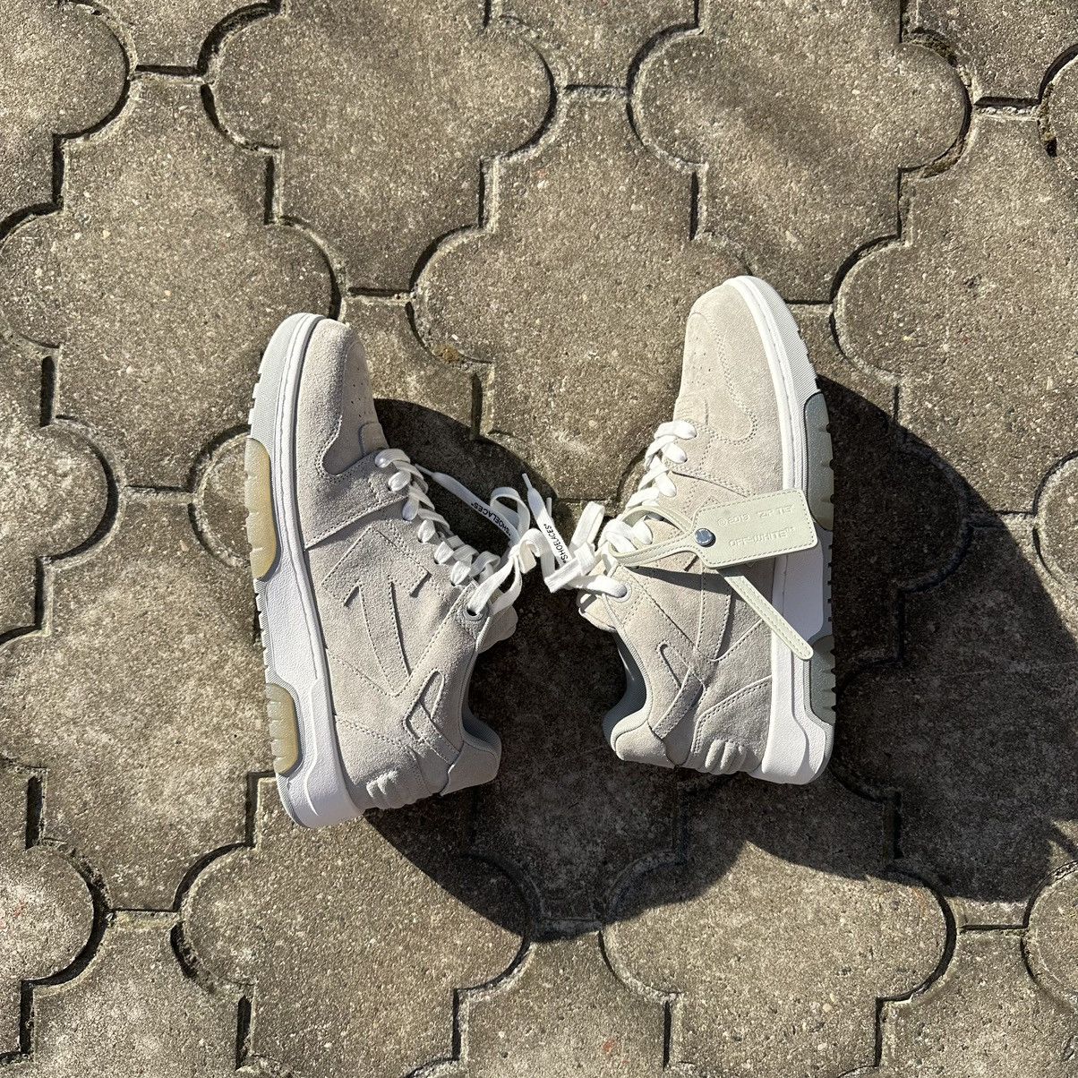 Off-White Off white Out of Office Cow suede Sneakers | Grailed