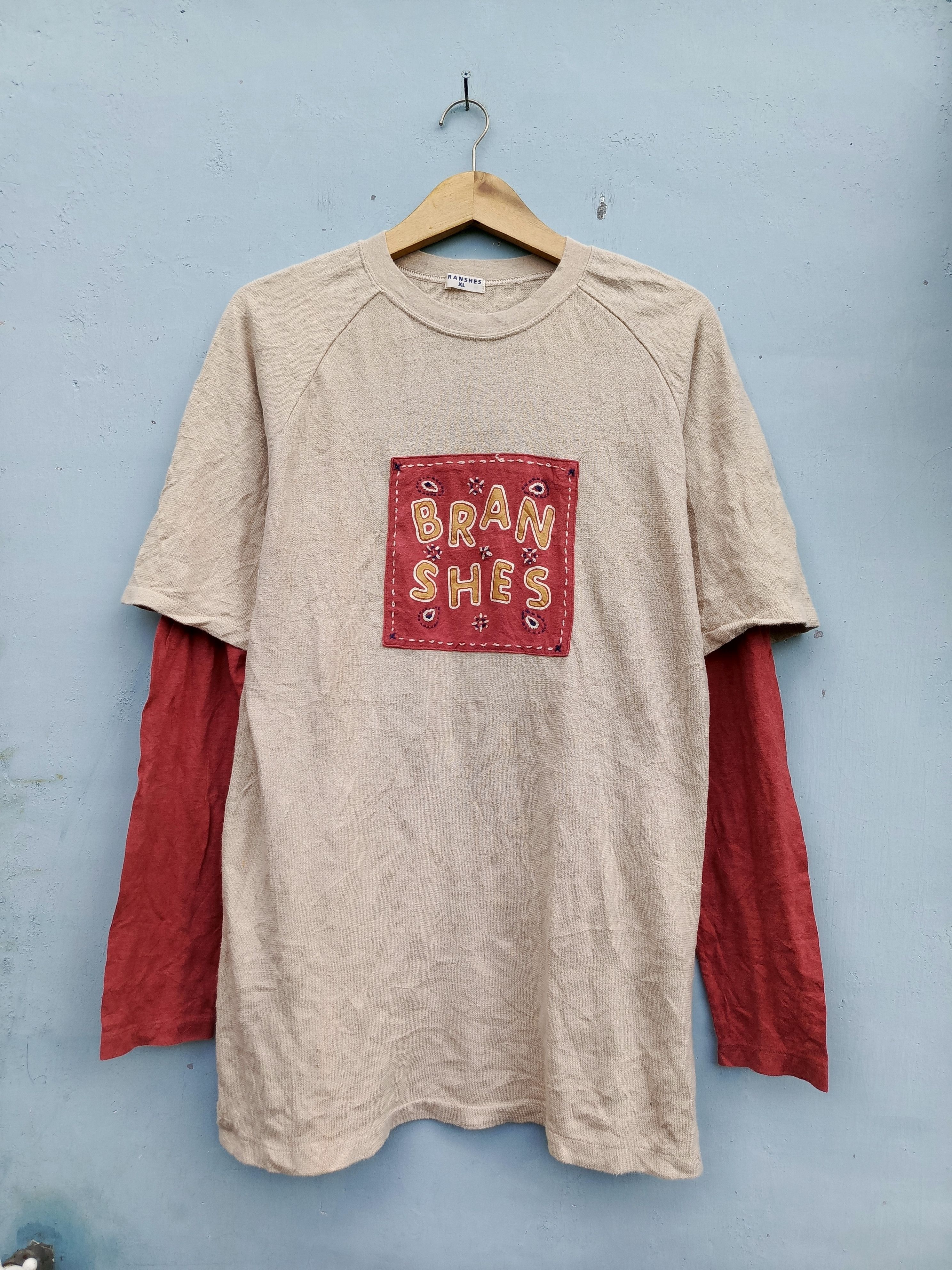 Japanese Brand Branshes long sleeve t-shirts Size US XL / EU 56 / 4 - 1 Thumbnail
