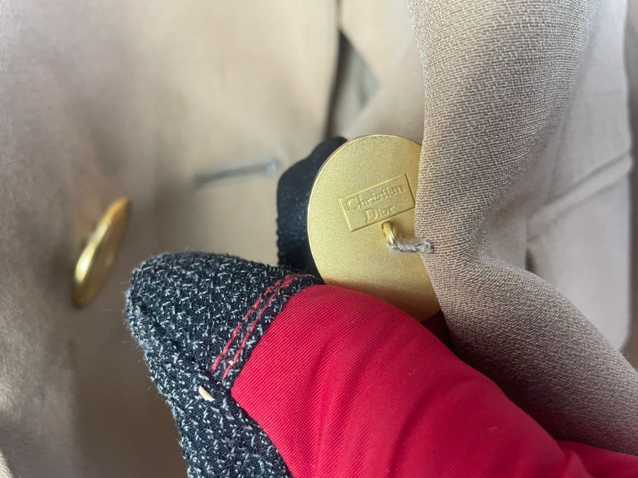 Christian Dior Monsieur × Designer × Vintage Christian Dior Women Blazer Size M / US 6-8 / IT 42-44 - 5 Thumbnail