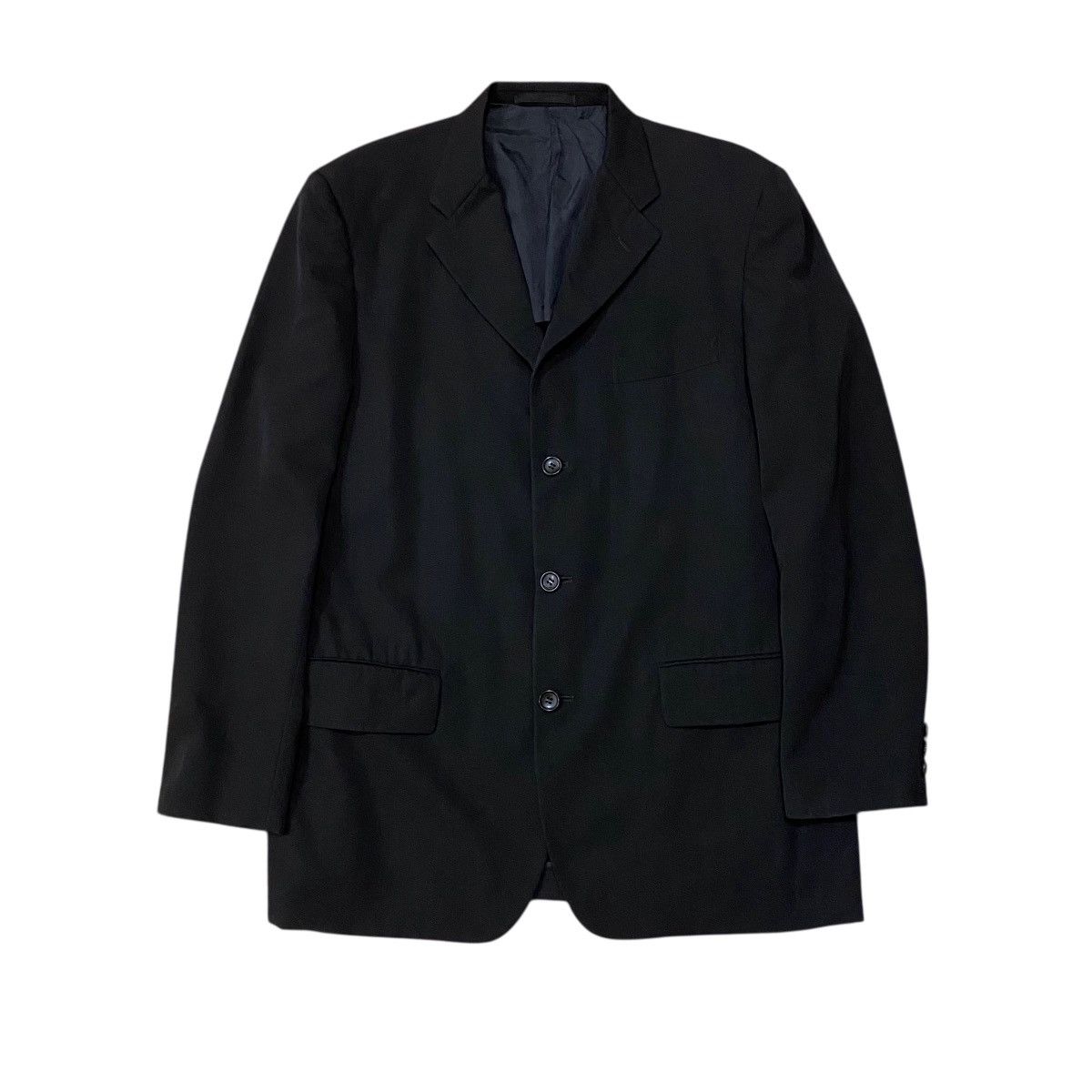 Comme des Garcons Homme ☀️Vintage 2000 Comme des Garçons Homme wool blazer Size US M / EU 48-50 / 2 - 2 Thumbnail