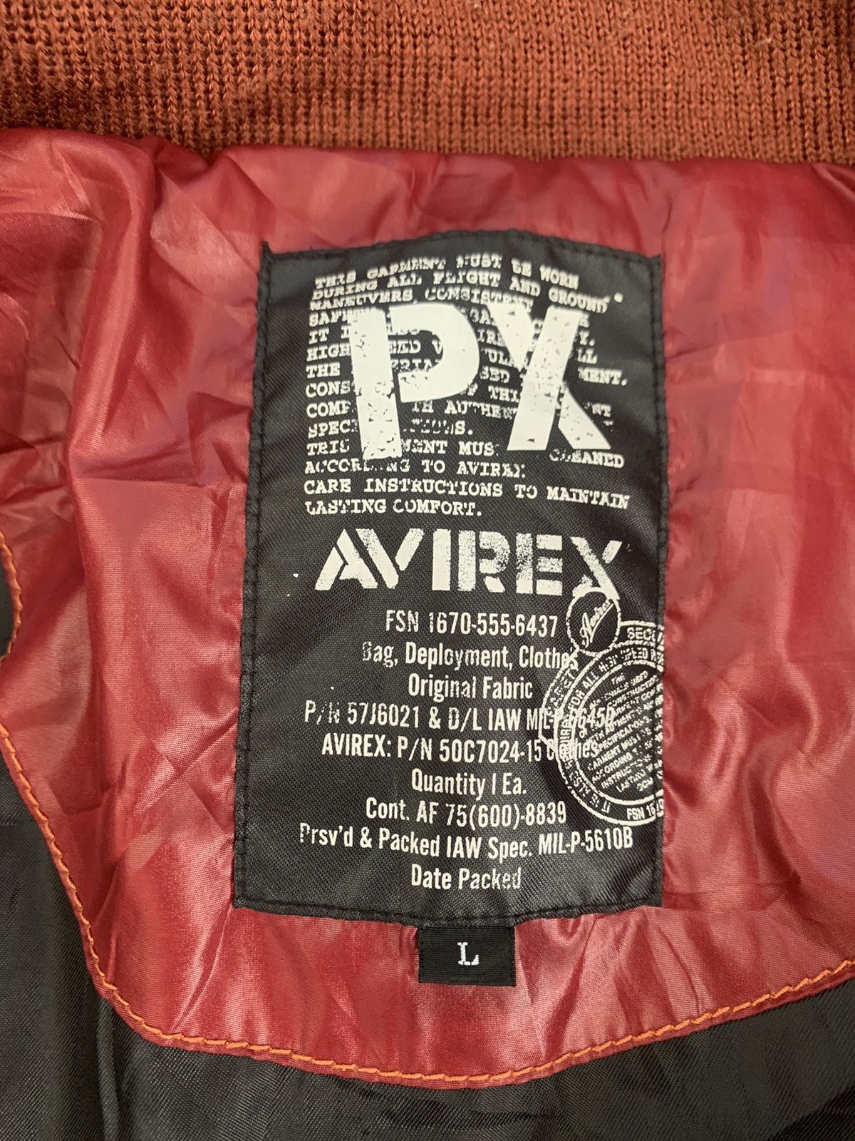 Avirex Avirex Quilted Puffer Jacket Size US L / EU 52-54 / 3 - 19 Thumbnail