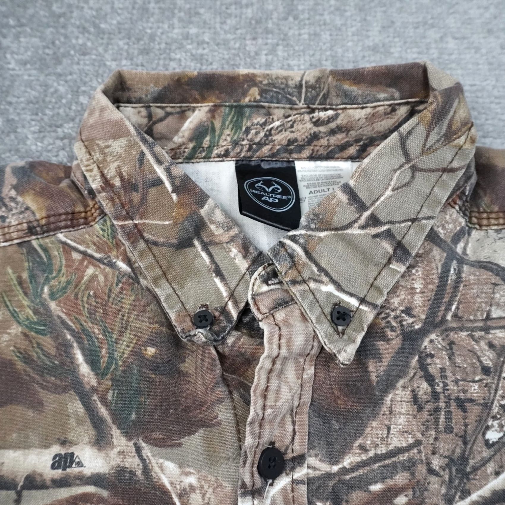 Realtree Realtree RealTree Camo Mens Large Multicolor Long Sleeve Full Button Collared Shirt Size US L / EU 52-54 / 3 - 7 Thumbnail