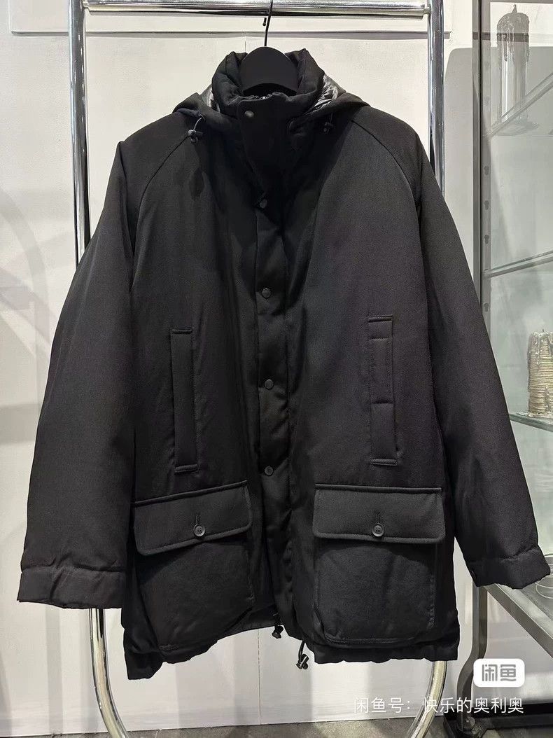 Yohji Yamamoto Yohji Yamamoto classic wool down jacket-2505 Size US L / EU 52-54 / 3 - 1 Thumbnail