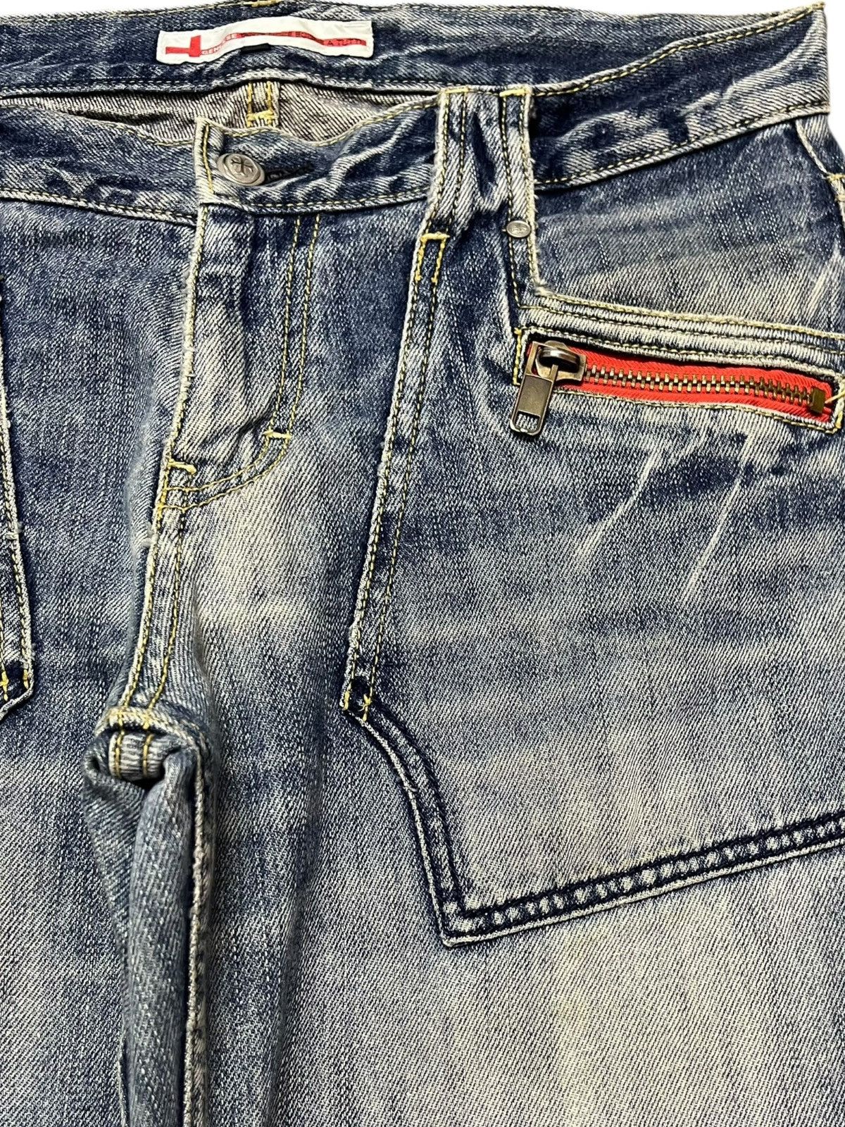 KOJIMA GENES Vintage Genoese Avant Garde Seditionaries Denim Size US 33 - 4 Thumbnail