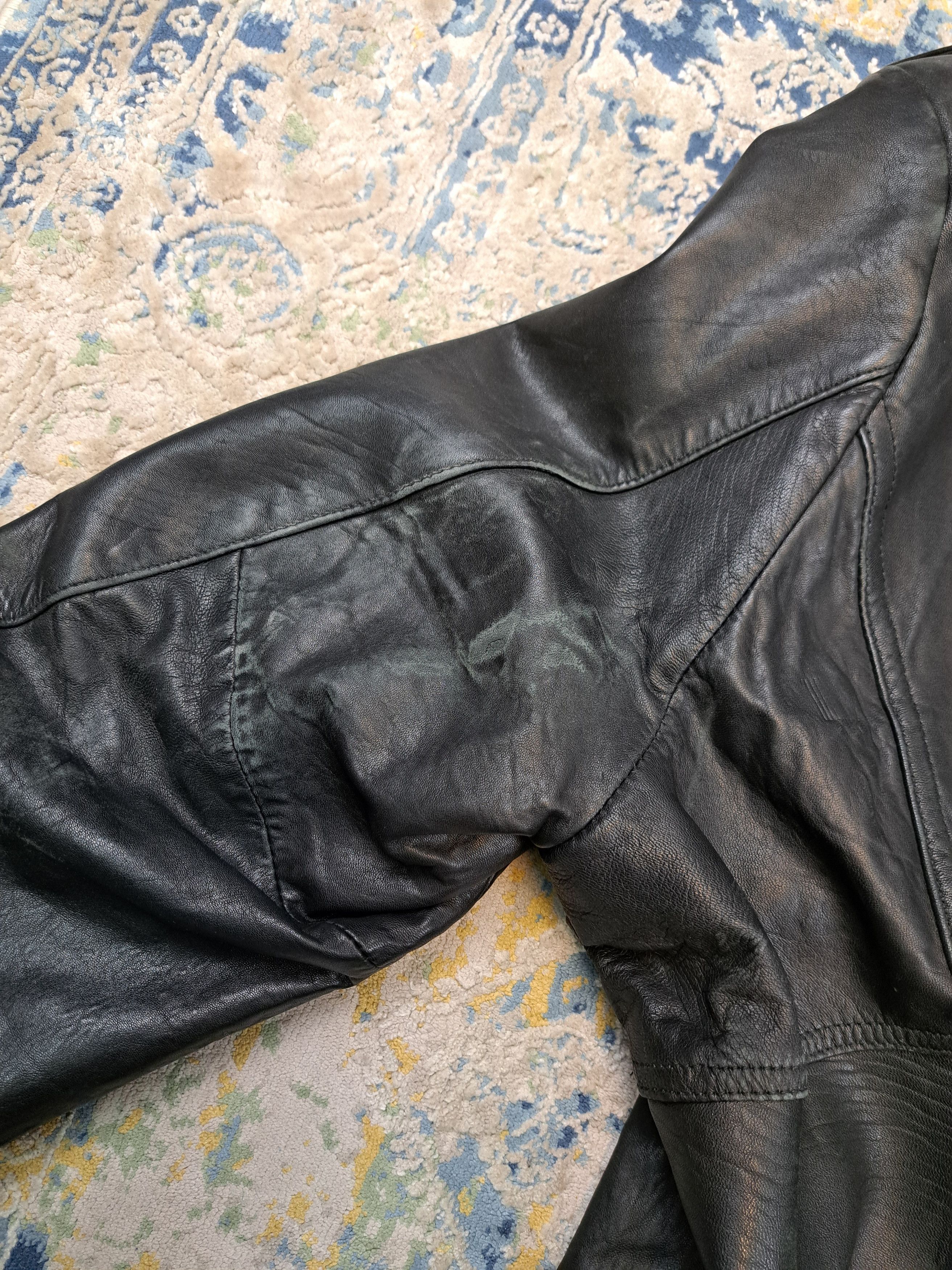 Hard Rock Cafe Vintage Ramones Hard Rock Cafe Leather Jacket Size US XL / EU 56 / 4 - 14 Thumbnail