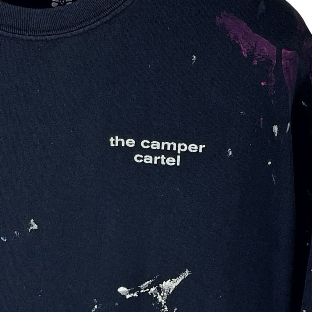 Gildan THE CAMPER CARTEL GILDAN Men’s Black Graphic T-shirt Paint L Size US L / EU 52-54 / 3 - 2 Thumbnail