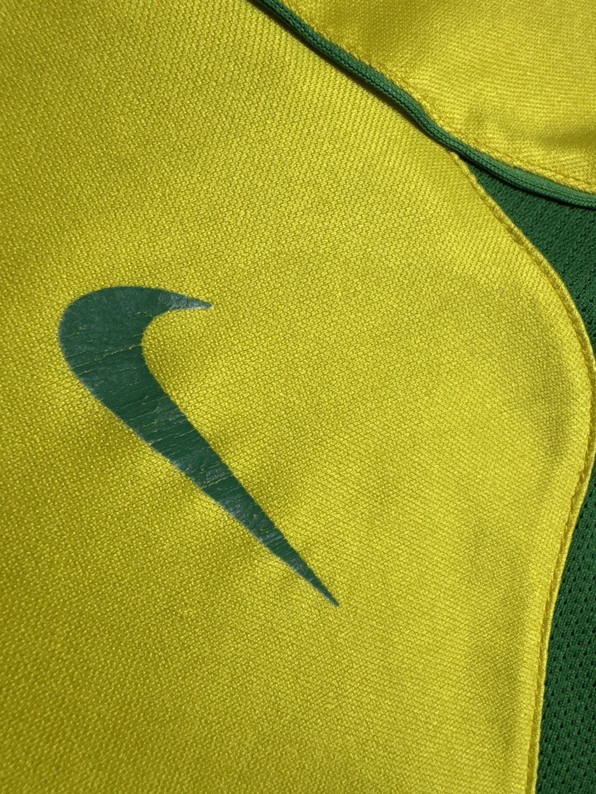 Nike Nike Brazil Team Ronaldinho #10 2004 Vintage Soccer Jersey Size US XXL / EU 58 / 5 - 7 Thumbnail