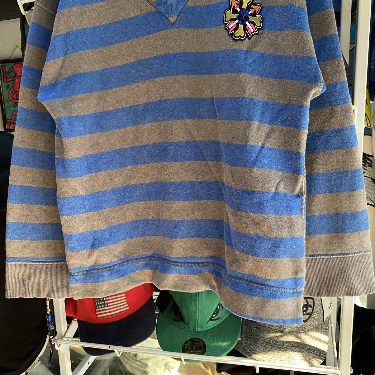 Vivienne Westwood Vivienne Westwood Pirate Logo Striped Sweatshirt Size M / US 6-8 / IT 42-44 - 4 Thumbnail