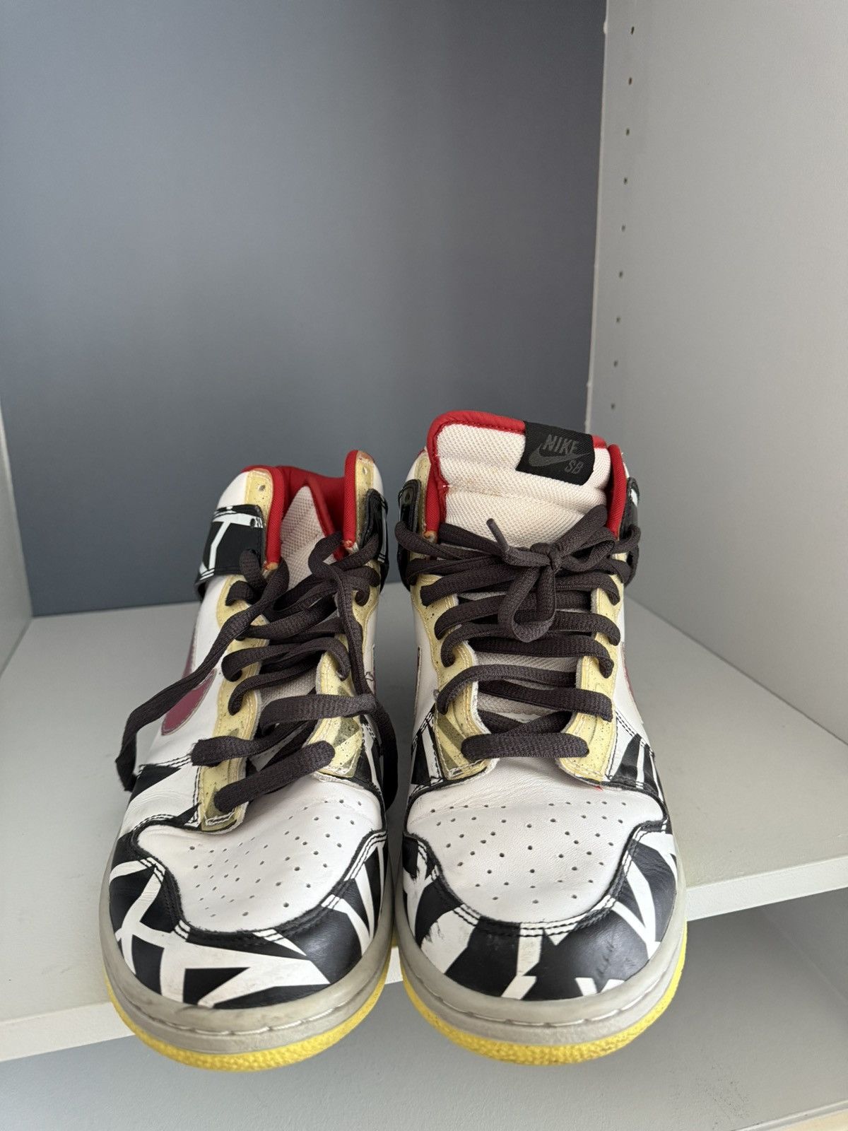 Nike Nike Dunk High Thrashin 2007 313171-141 Size US 10 / EU 43 - 5 Thumbnail