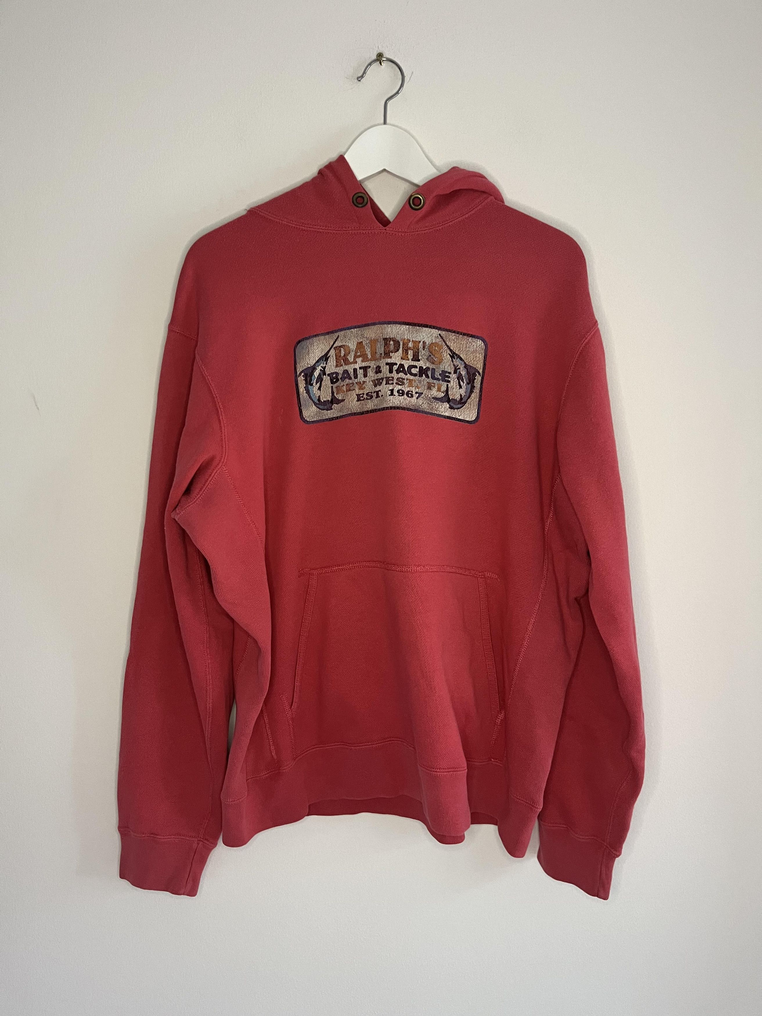 Polo Ralph Lauren Vintage Polo Ralph Lauren - Bait & Tackle Hoodie Size US M / EU 48-50 / 2 - 1 Thumbnail