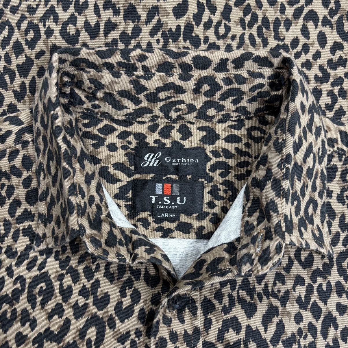 Tornado Mart 2000s Garhina - Vkei Style Cheetah Button Shirt Size US M / EU 48-50 / 2 - 5 Thumbnail