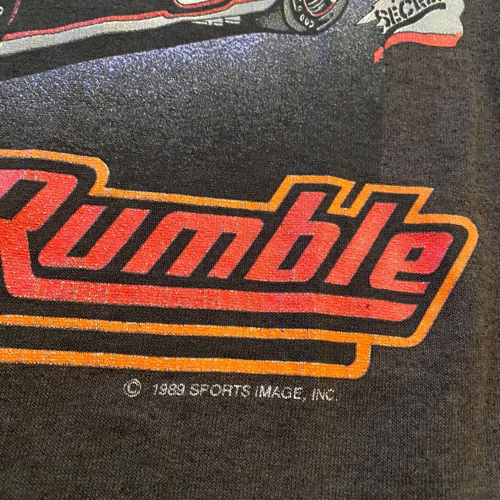 NASCAR × Vintage Vintage Dale Earnhardt Ready To Rumble 1989 Nascar T Shirt Size US L / EU 52-54 / 3 - 4 Thumbnail