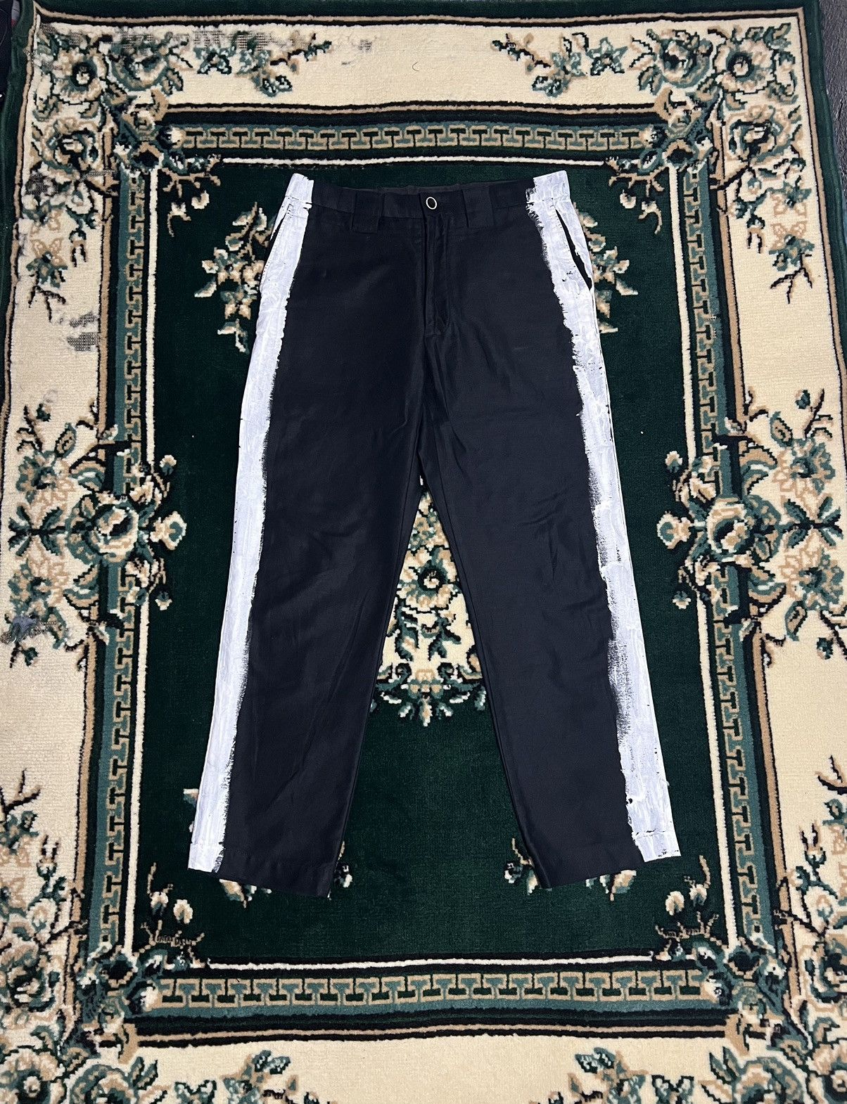 Maison MIHARA YASUHIRO 🔥‼️Maison Mihara Yasuhiro Side Painted Pants👍🔥 Size US 32 / EU 48 - 1 Thumbnail