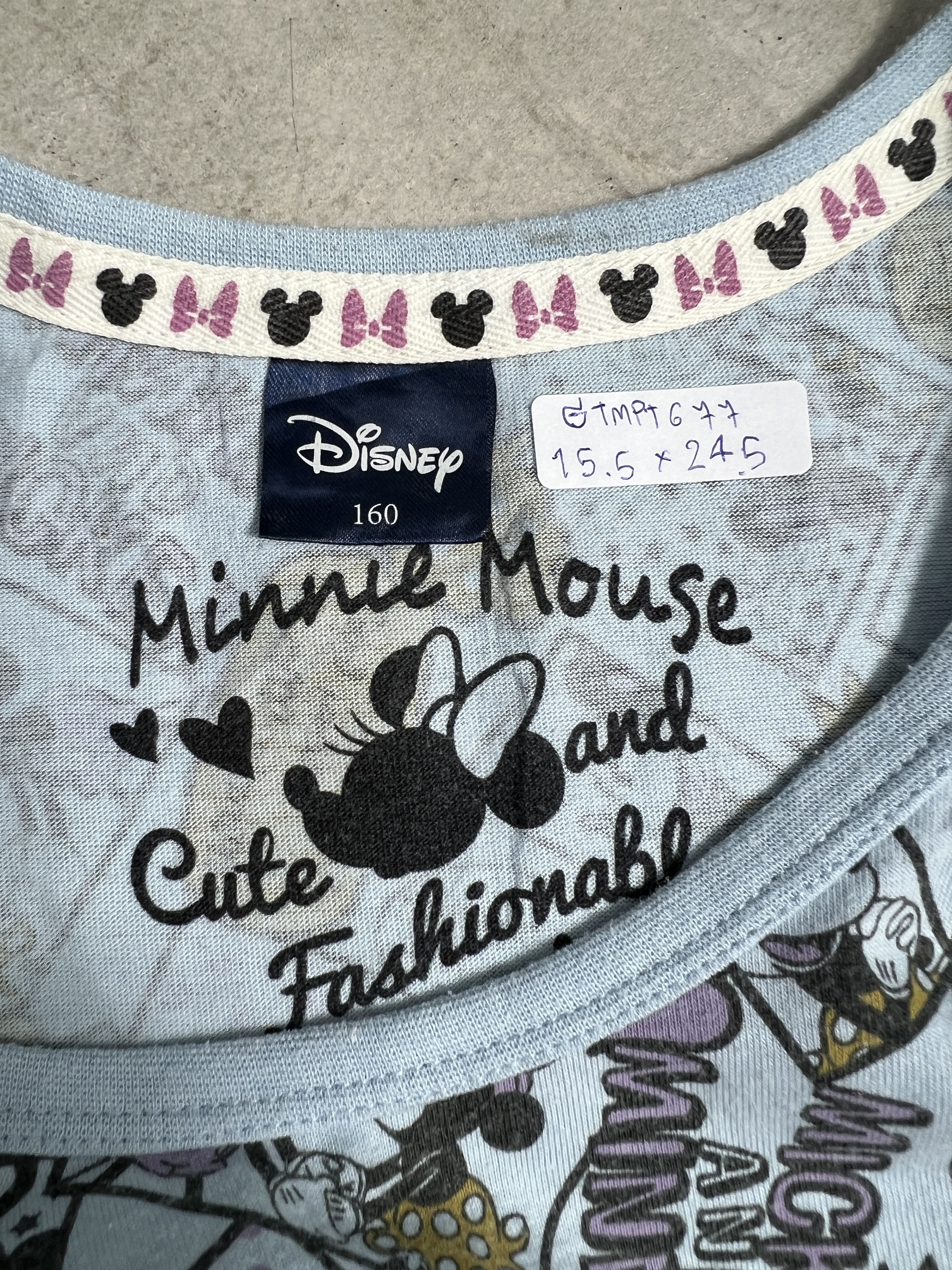 Disney Disney Minnie Mouse Y2K Tank Top GTMPT677 Size XS / US 0-2 / IT 36-38 - 3 Thumbnail
