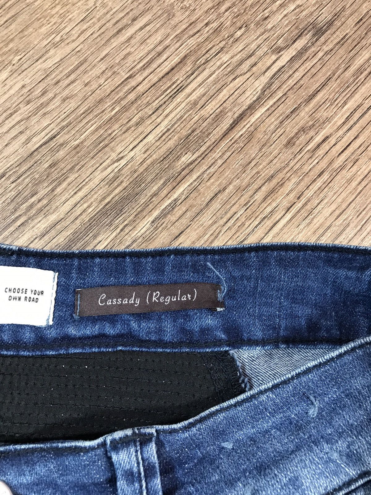 Vintage Vintage Police 883 Denim Biker Pants Jeans Size US 34 / EU 50 - 9 Thumbnail