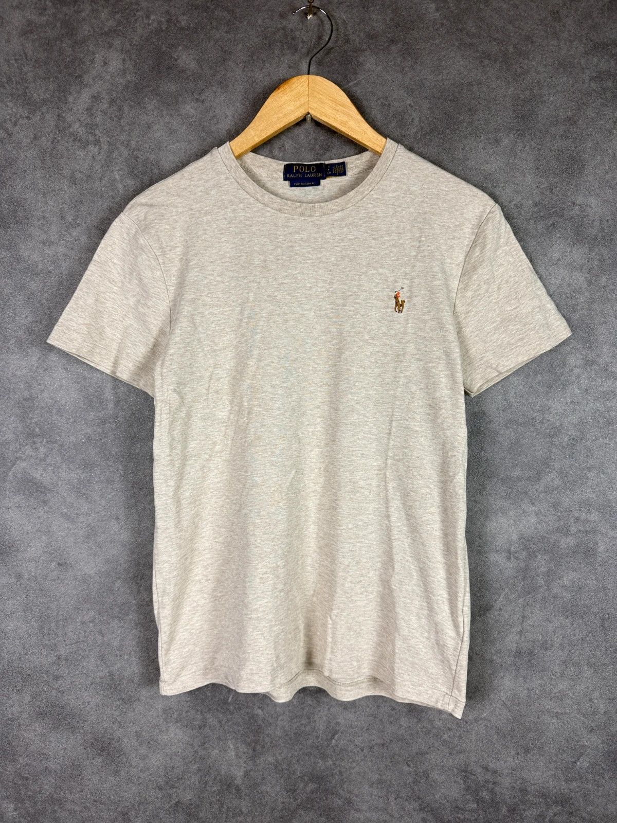 Polo Ralph Lauren Ralph Lauren Polo Shirt Beige Pony Logo Slim Fit Size US S / EU 44-46 / 1 - 1 Thumbnail