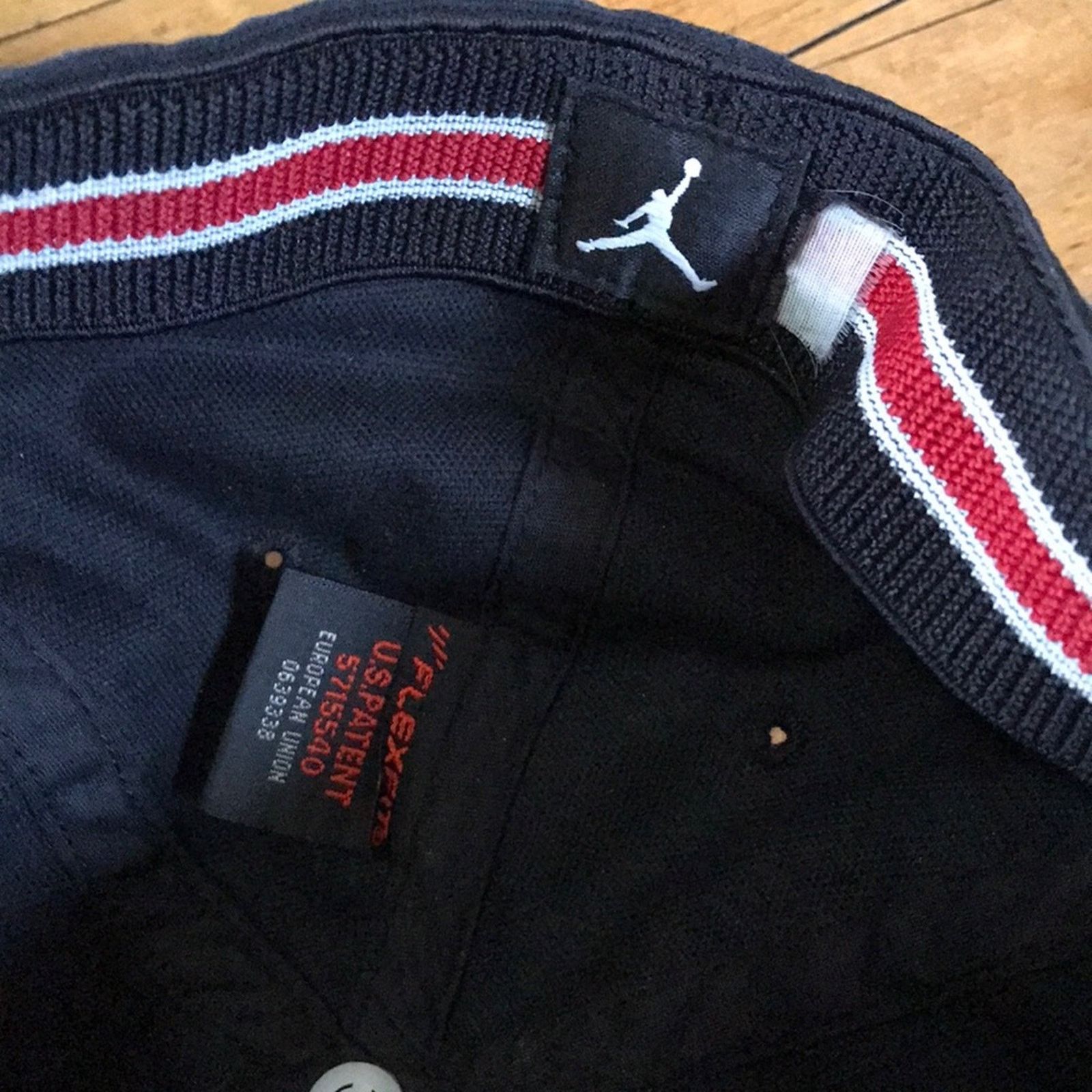 Jordan Brand Jordan Black Cap with Red Logo Size ONE SIZE - 2 Thumbnail