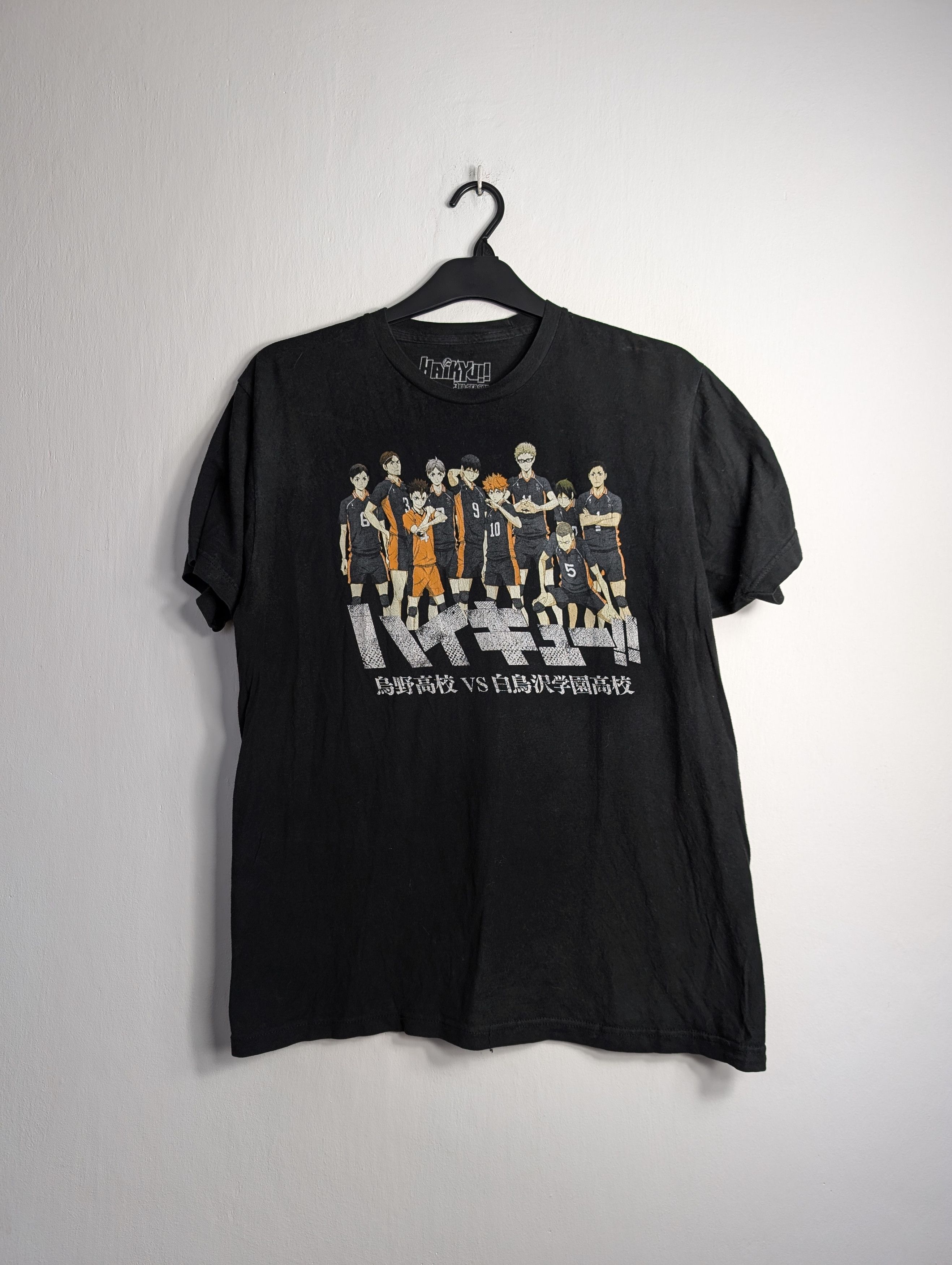 Japanese Brand Haikyuu!! Graphic T-Shirt Anime Volleyball Size US L / EU 52-54 / 3 - 1 Thumbnail