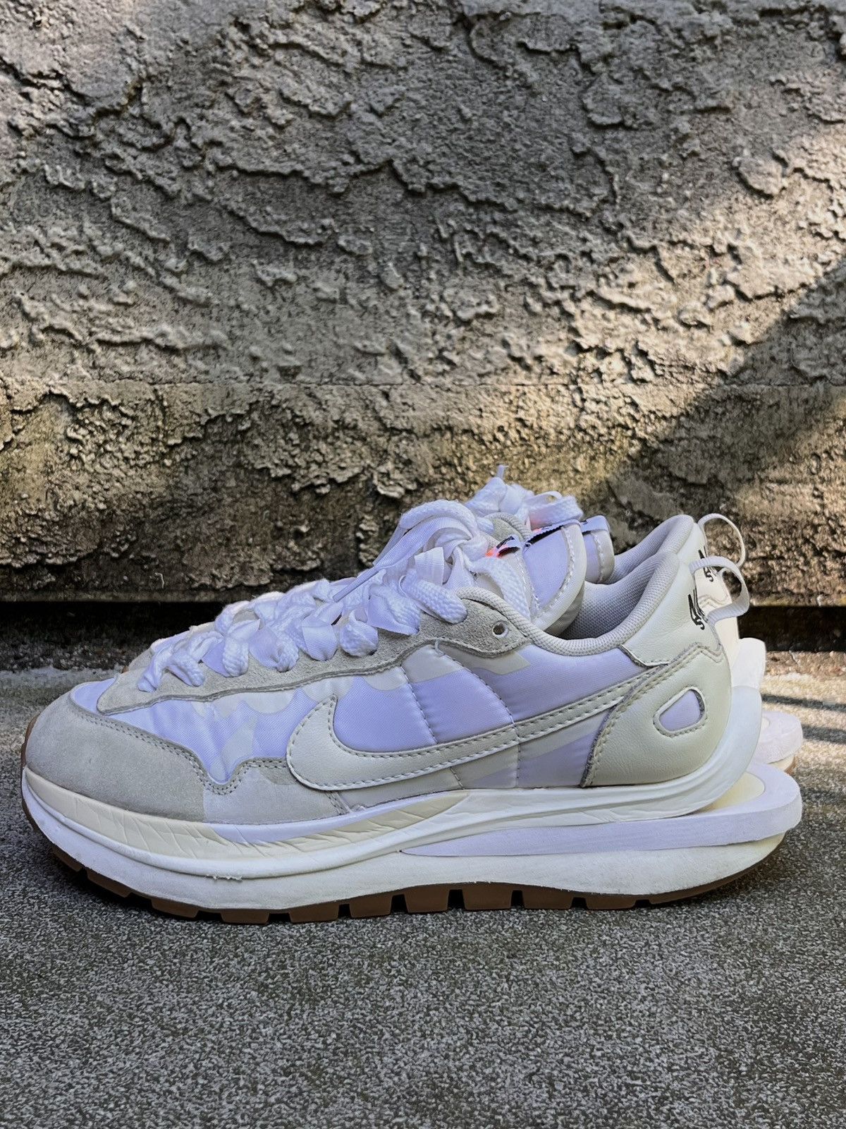 Nike × Sacai Nike sacai x VaporWaffle 'Sail Gum' Size US 6.5 / EU 39-40 - 2 Thumbnail
