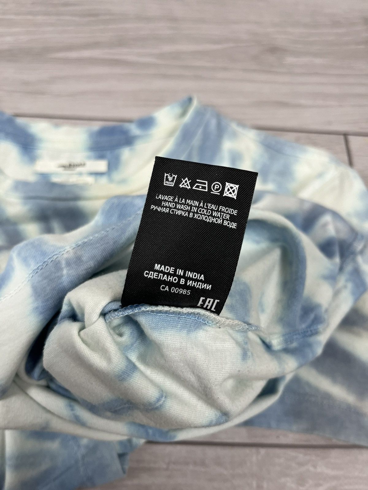 Isabel Marant Etoile Isabel Marant Etoile Zewel Tie Dye Slow Down T Shirt Size XS / US 0-2 / IT 36-38 - 8 Thumbnail