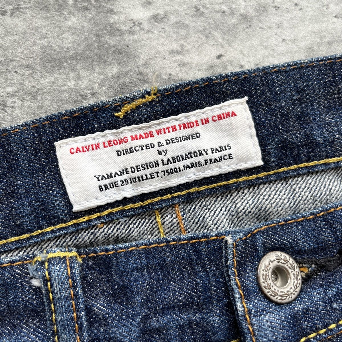 Evisu × Japanese Brand EVISU PARIS DAICOCK SELVEDGE JEANS Size US 32 / EU 48 - 5 Thumbnail