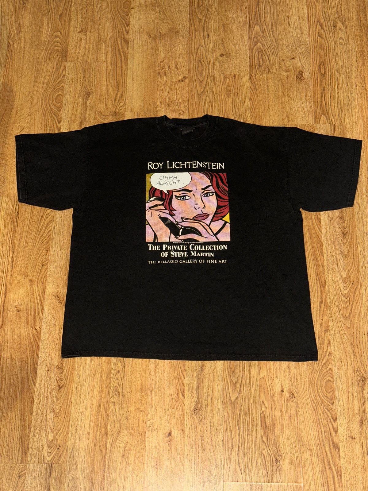 Other Vtg ROY LICHTENSTEIN Girl On Phone Pop Art Tee 2XL Size US XXL / EU 58 / 5 - 8 Thumbnail
