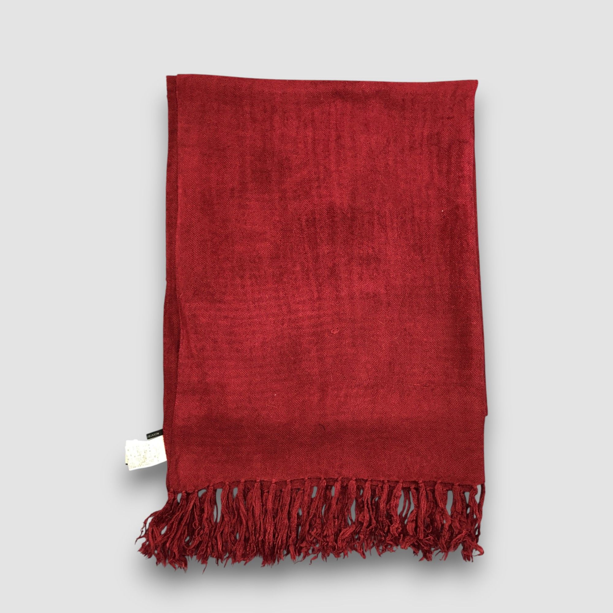 Beams Plus Vintage Beams Scarf Muffler Fringe Wool Long Scarves Size ONE SIZE - 4 Thumbnail