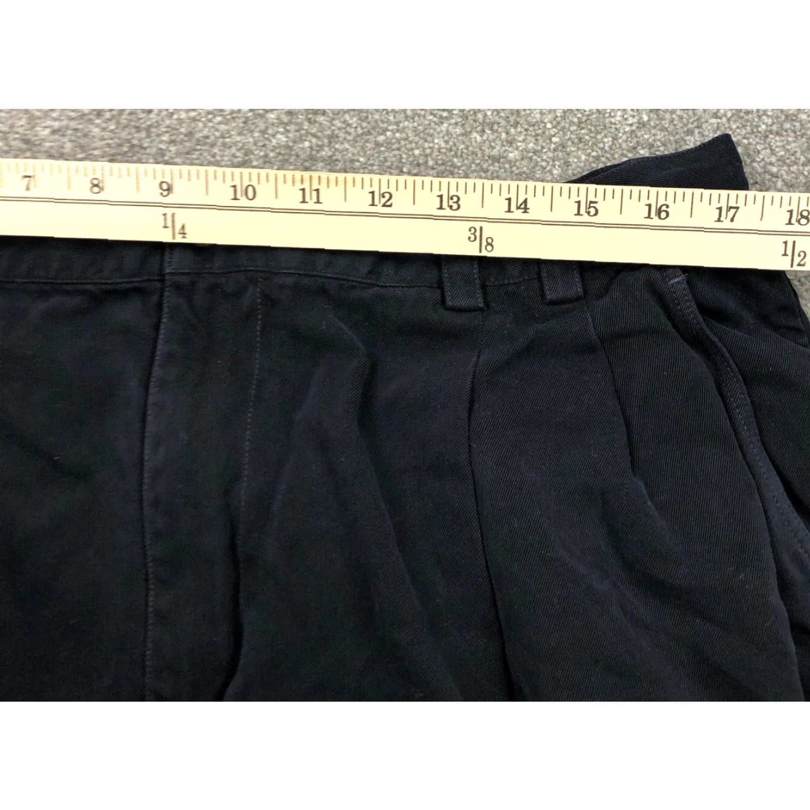 Tommy Bahama Tommy Bahama Chino Shorts Men 38 Navy Blue Twill Pleated Front Silk Beach Golf Shirt Casual Men's 38 Blue Chino Shorts Size US 38 / EU 54 - 6 Thumbnail