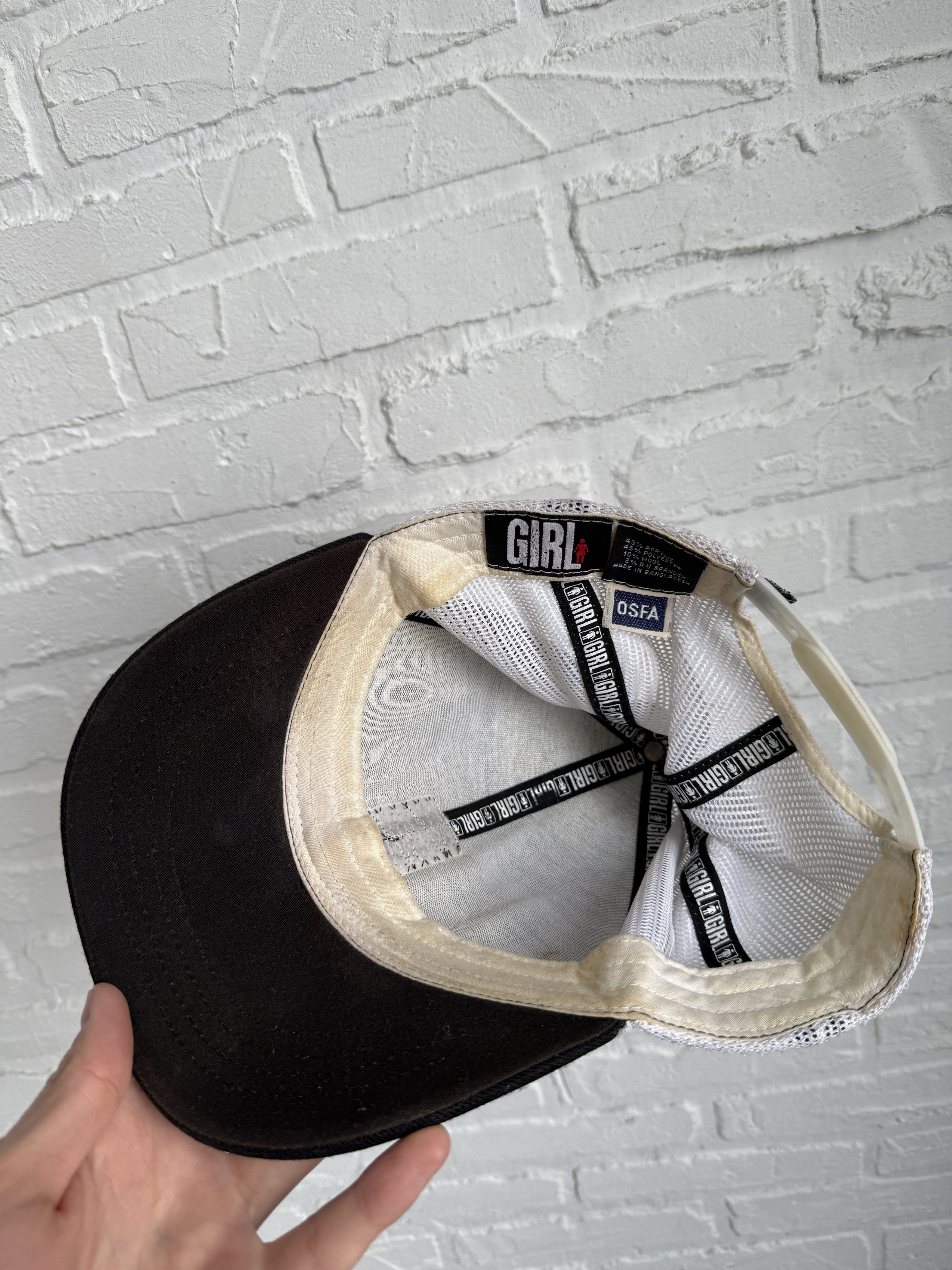 Girl Skateboards Vintage 2000s Girl skateboards trucker cap Size ONE SIZE - 7 Thumbnail