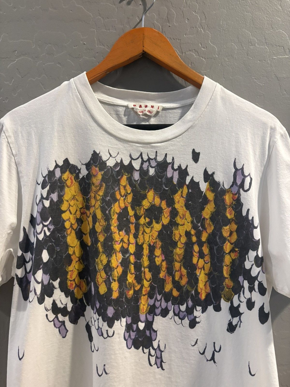 Marni Marni “scales” logo tee Size US L / EU 52-54 / 3 - 3 Thumbnail