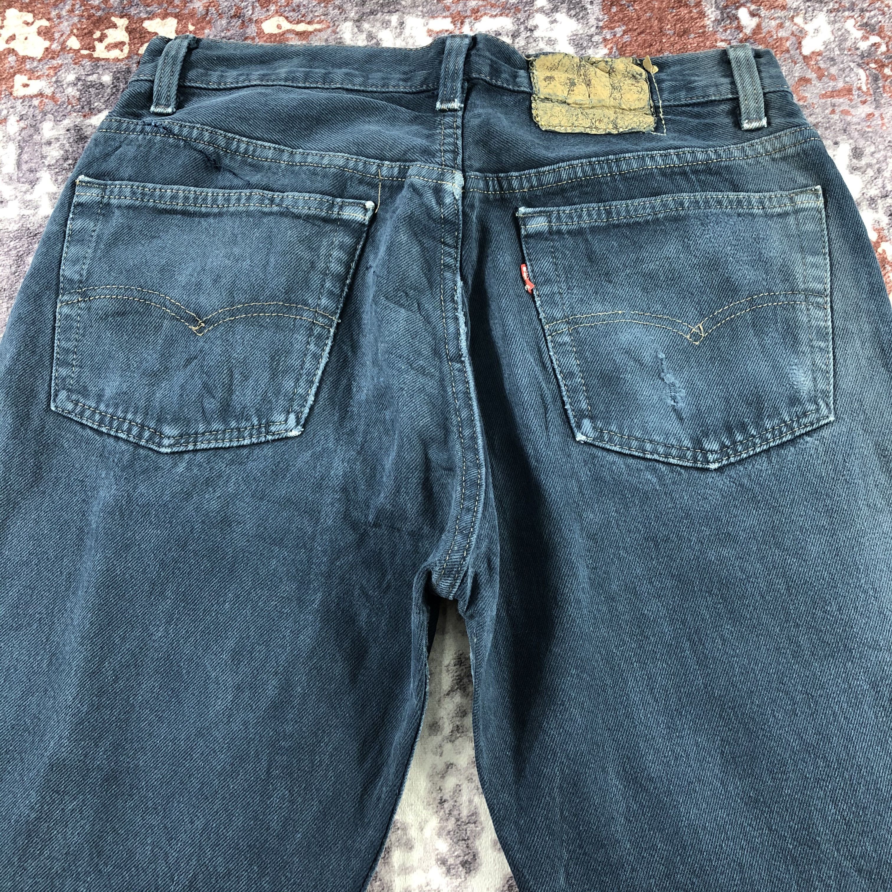 Levi's Vintage 90s Blue Wash Levis 501 Jeans-JM3047 Size US 30 / EU 46 - 5 Thumbnail