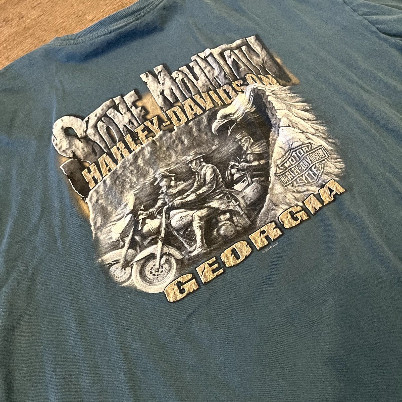 Harley Davidson Vintage Harley-Davidson Stone Mountain Motorcycle 2XL Size US XXL / EU 58 / 5 - 3 Thumbnail