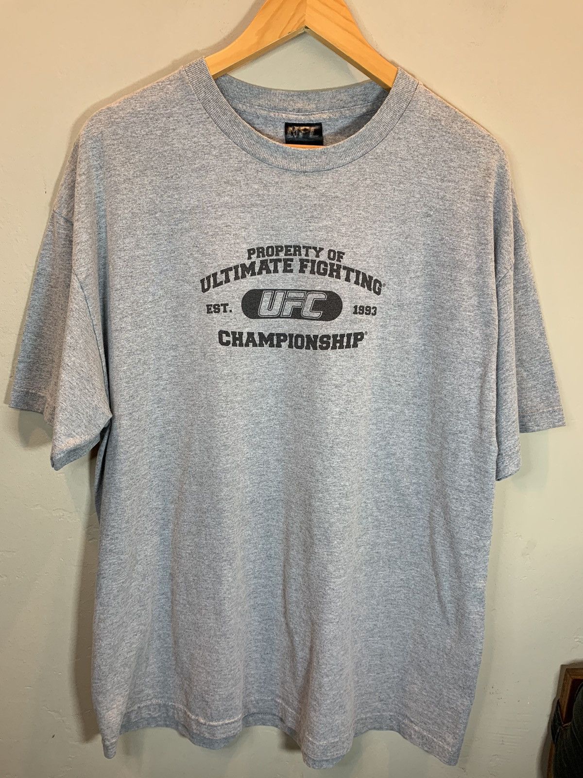 UFC *RARE* Vintage UFC Ultimate Fighting Championship MMA Shirt Size US XL / EU 56 / 4 - 1 Thumbnail