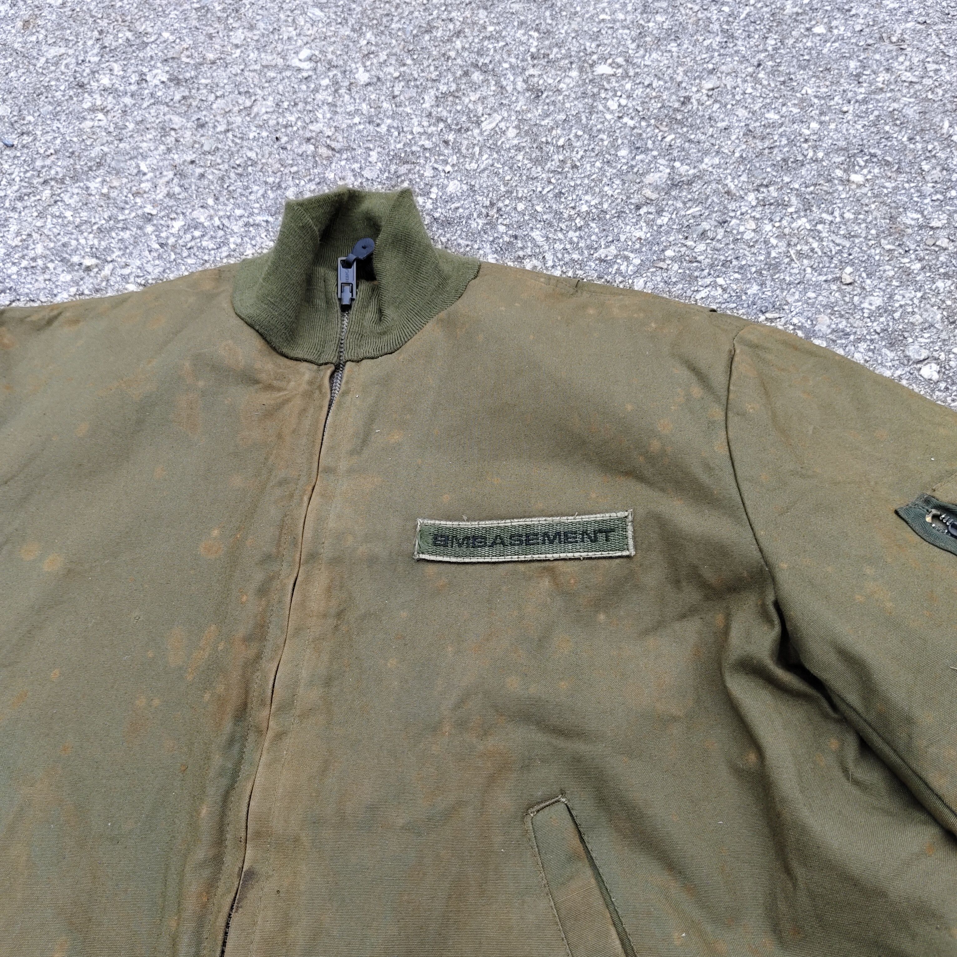 Vintage Vintage BMBASEMENT Bomber Jacket Size US XL / EU 56 / 4 - 7 Thumbnail